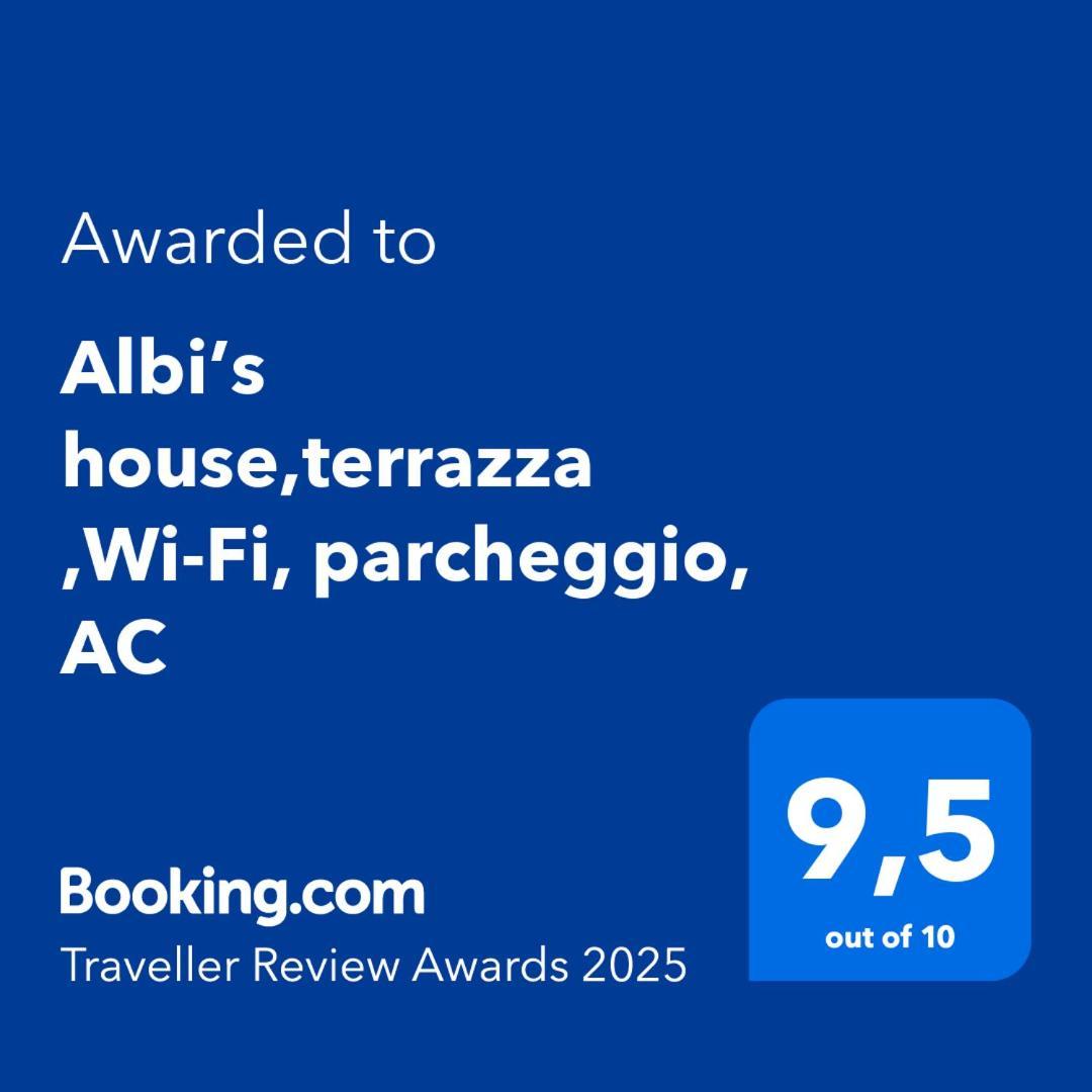 Albi'S House,Terrazza ,Wi-Fi, Parcheggio, Ac Lejlighed Lucca Eksteriør billede